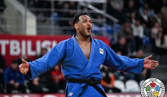 Robert Florentino, primer hombre dominicano en conquistar bronce en el Grand Slam de Tbilisi