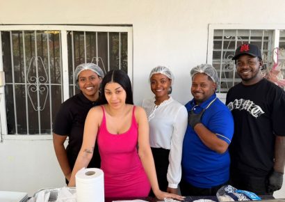 Cardi B disfruta de la comida dominicana en 402 Fast Food, Castañuelas