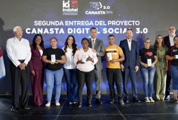 Indotel beneficia a 1,000 habitantes de Santo Domingo Norte con la Canasta Digital Social 3.0