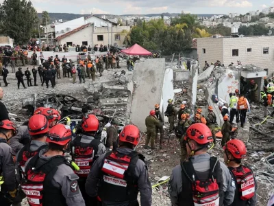 Al menos ocho muertos tras ataque con misil iraní cerca de Jerusalén
