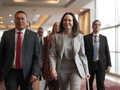 María Corina Machado no fija fecha para su regreso a Venezuela y califica a Trump como “aliado clave”