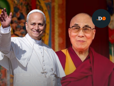 El dalái lama y el papa León XVI unen fuerzas y llaman a la paz mundial