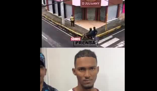 Se entrega uno de los presuntos autores de robo viral en Santiago