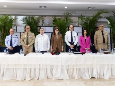 Vicepresidenta Raquel Peña lidera evaluación del Plan de Seguridad Ciudadana