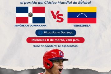 Alcaldía del Distrito Nacional proyectará juego RD Vs. Venezuela en la Plaza Santo Domingo del malecón