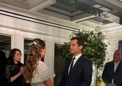 Omar Fernández contrae matrimonio con Alexia Rubio en ceremonia íntima