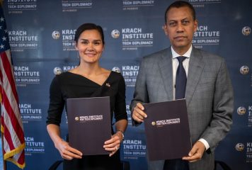 Indotel firma acuerdo con el Krach Institute de Purdue para fortalecer diplomacia tecnológica de República Dominicana