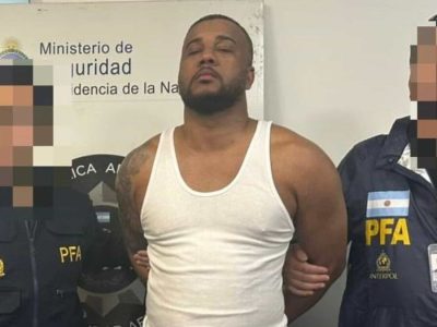 Capturan en Argentina a dominicano acusado de homicidio en el Distrito Nacional