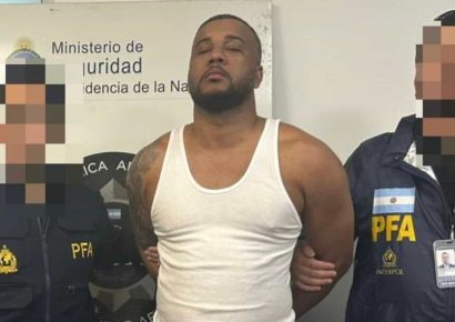 Capturan en Argentina a dominicano acusado de homicidio en el Distrito Nacional