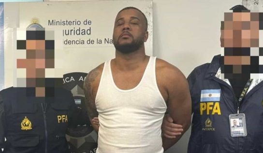 Capturan en Argentina a dominicano acusado de homicidio en el Distrito Nacional