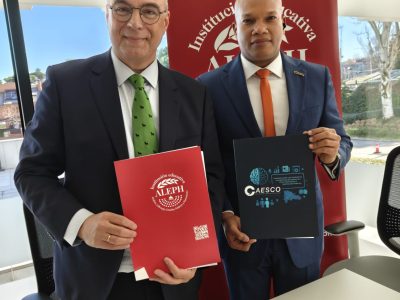 CAESCO y ALEPH España firman acuerdo para impulsar formación en liderazgo y comunicación política