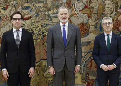 El rey Felipe VI toma juramento a Carlos Cuerpo y Arcadi España como vicepresidente primero del Gobierno y ministro de Hacienda