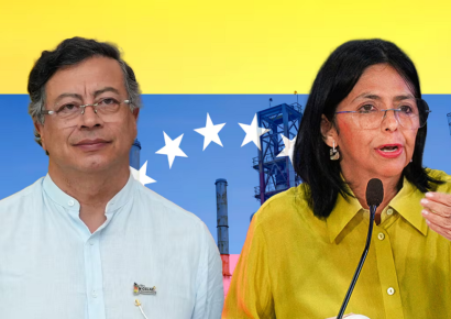 Delcy Rodríguez se reunirá con Gustavo Petro en su primer encuentro internacional como presidenta interina
