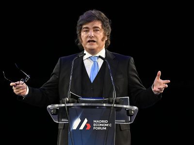 Milei califica de «impresentable» a Pedro Sánchez durante foro económico en Madrid