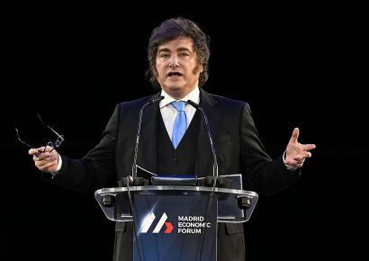 Milei califica de «impresentable» a Pedro Sánchez durante foro económico en Madrid