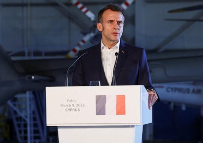 Macron exhorta al G7 a evitar límites en las exportaciones de petróleo y gas