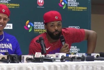 Junior Caminero dedica emotivo video a su participación en el Clásico Mundial de Béisbol en el país