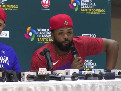 Junior Caminero dedica emotivo video a su participación en el Clásico Mundial de Béisbol en el país