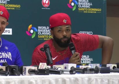 Junior Caminero dedica emotivo video a su participación en el Clásico Mundial de Béisbol en el país