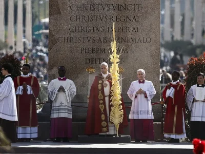 El Papa León XIV hace un llamado urgente a la paz en el Domingo de Ramos