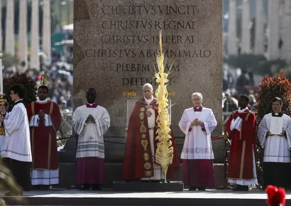 El Papa León XIV hace un llamado urgente a la paz en el Domingo de Ramos