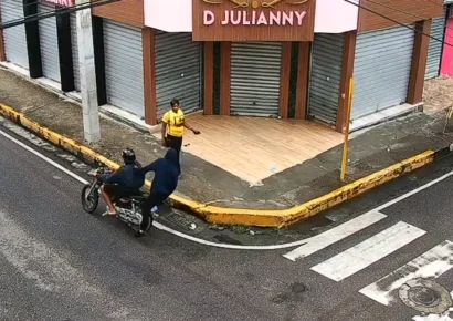 Se entregan ambos implicados en asalto a mujer en Santiago captado en video