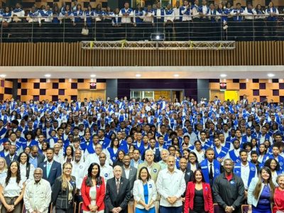 Certifican a 512 estudiantes como promotores de prevención en centros educativos del país