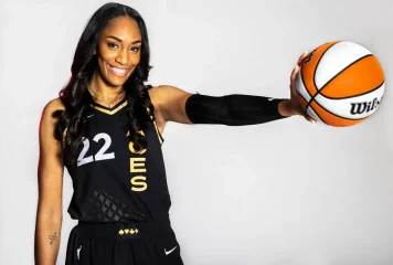 La estrella del baloncesto femenino A’ja Wilson rompe récord con el contrato más alto en la historia de la WNBA