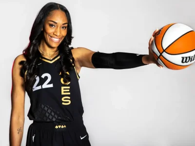 La estrella del baloncesto femenino A’ja Wilson rompe récord con el contrato más alto en la historia de la WNBA