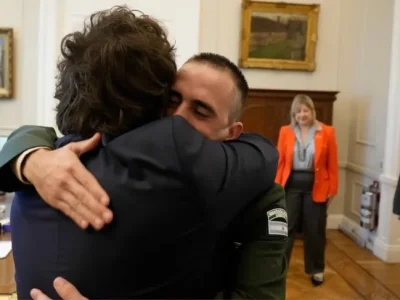 Milei recibe a Nahuel Gallo, liberado tras 448 días detenido en Venezuela