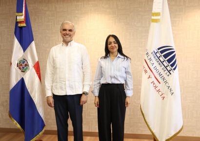 Ministros De Camps y Faride Raful coordinan estrategias para reforzar la seguridad en escuelas públicas