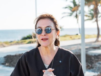 Carolina Mejía valora la creciente participación ciudadana en el Malecón Deportivo