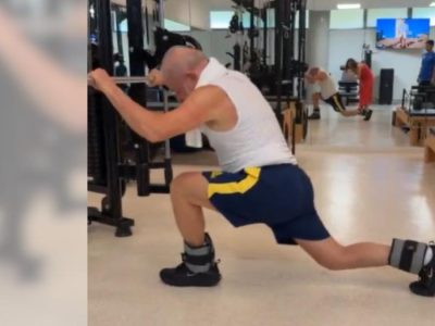 Lula se vuelve viral al transmitir su rutina de ejercicios