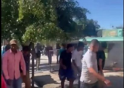 Protesta en Sabaneta contra empresa minera