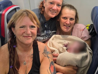 Pasajera de Delta da a luz en pleno vuelo; aterrizaje de emergencia en Portland