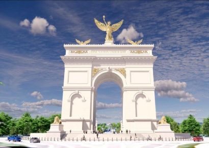 Trump propone construir un arco del triunfo en Washington por el 250 aniversario de EE. UU