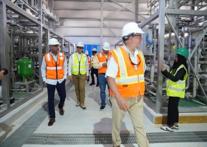 Gobierno supervisa avances de la central San Felipe I en Boca Chica