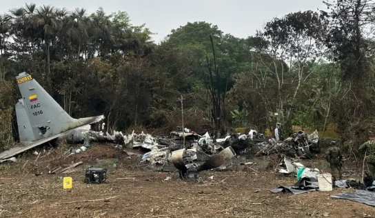 Informe preliminar: avión Hércules C-130 impactó con árboles segundos después del despegue