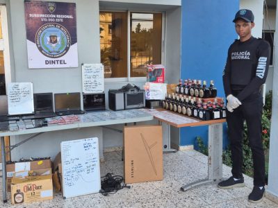 Desmantelan red de delitos tecnológicos y falsificación en Santo Domingo Este
