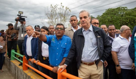 Luis Abinader anuncia medidas ante nueva vaguada y supervisa zonas afectadas