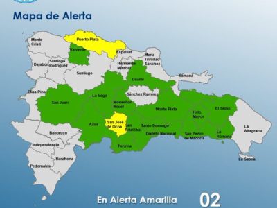 COE mantiene 17 provincias bajo alerta por riesgo de inundaciones