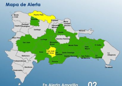 COE mantiene 17 provincias bajo alerta por riesgo de inundaciones
