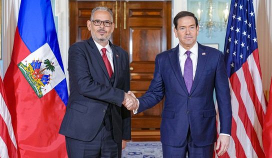 Marco Rubio reafirma apoyo de EE.UU. a Haití y respalda renovación de ley HOPE/HELP