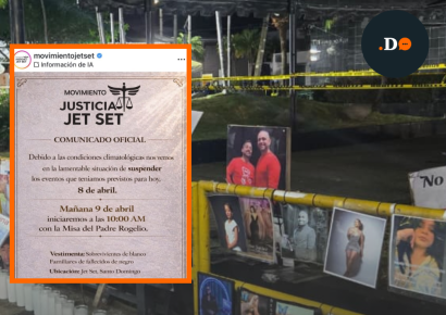 Posponen actos del primer aniversario de la tragedia del Jet Set por condiciones climáticas