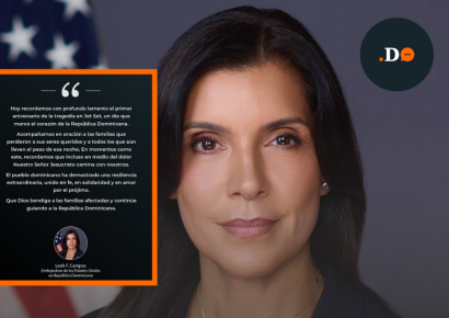 Embajadora de EE.UU. Leah F. Campos recuerda la tragedia del Jet Set: «Un hecho que conmovió al corazón del pueblo dominicano»