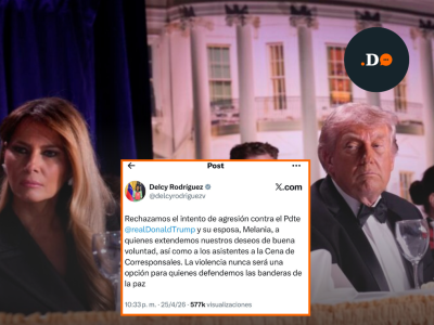 Delcy Rodríguez rechaza agresión contra Trump y su esposa en Washington