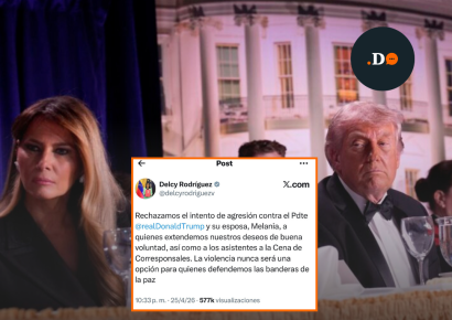 Delcy Rodríguez rechaza agresión contra Trump y su esposa en Washington