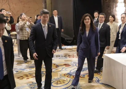 Xi Jinping recibe en Pekín a la líder opositora de Taiwán y reafirma su postura contra la “independencia de Taiwán”
