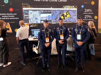 Delegación de la PN participa en evento mundial de innovación en seguridad pública en Estados Unidos