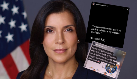 Embajadora de EE. UU. cuestiona discurso sobre desinformación en Cumbre de Barcelona